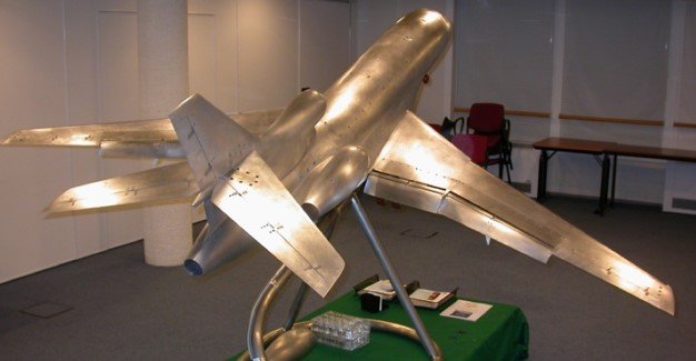Maquette aérodynamique avion