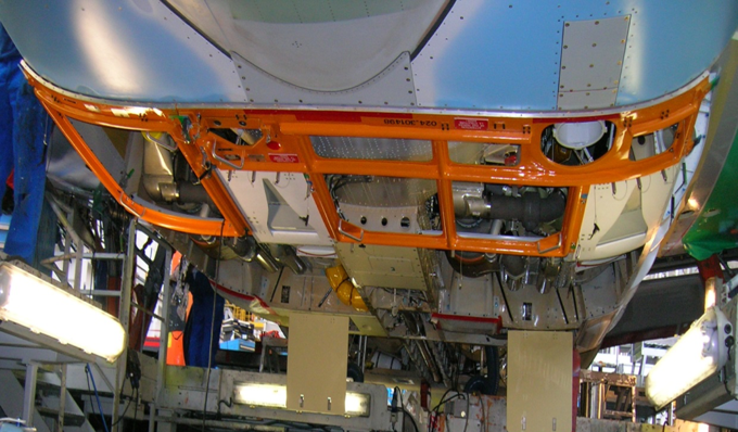 Fabrication outillage ventre mou A320